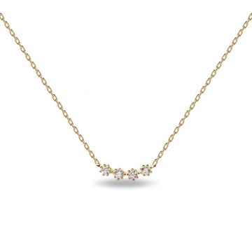 Κολιέ White Tide Επιχρυσωμένο Ασήμι 925 PDPAOLA CO01-366-U - themelidisjewels